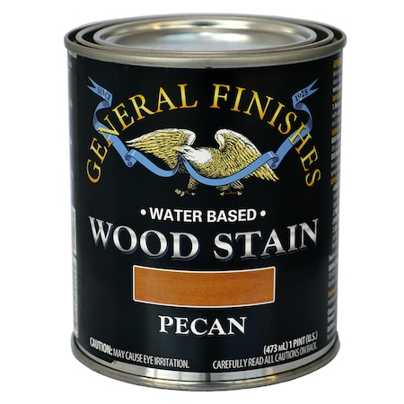General Finishes 1 Pt Pecan Wood Stain Water-Based Penetrating Stain WPPT